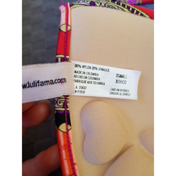 Luli Fama Luxury String Bikini Top Molded Cups - Picture 10 of 11